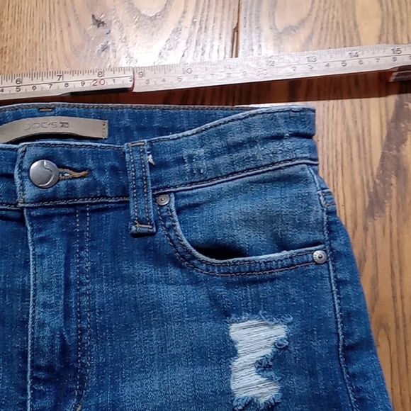JOE'S JEANS Womens DENIM 25 Pants Used Preowned Distressed 26 x 31.5 - Picture 2 of 11